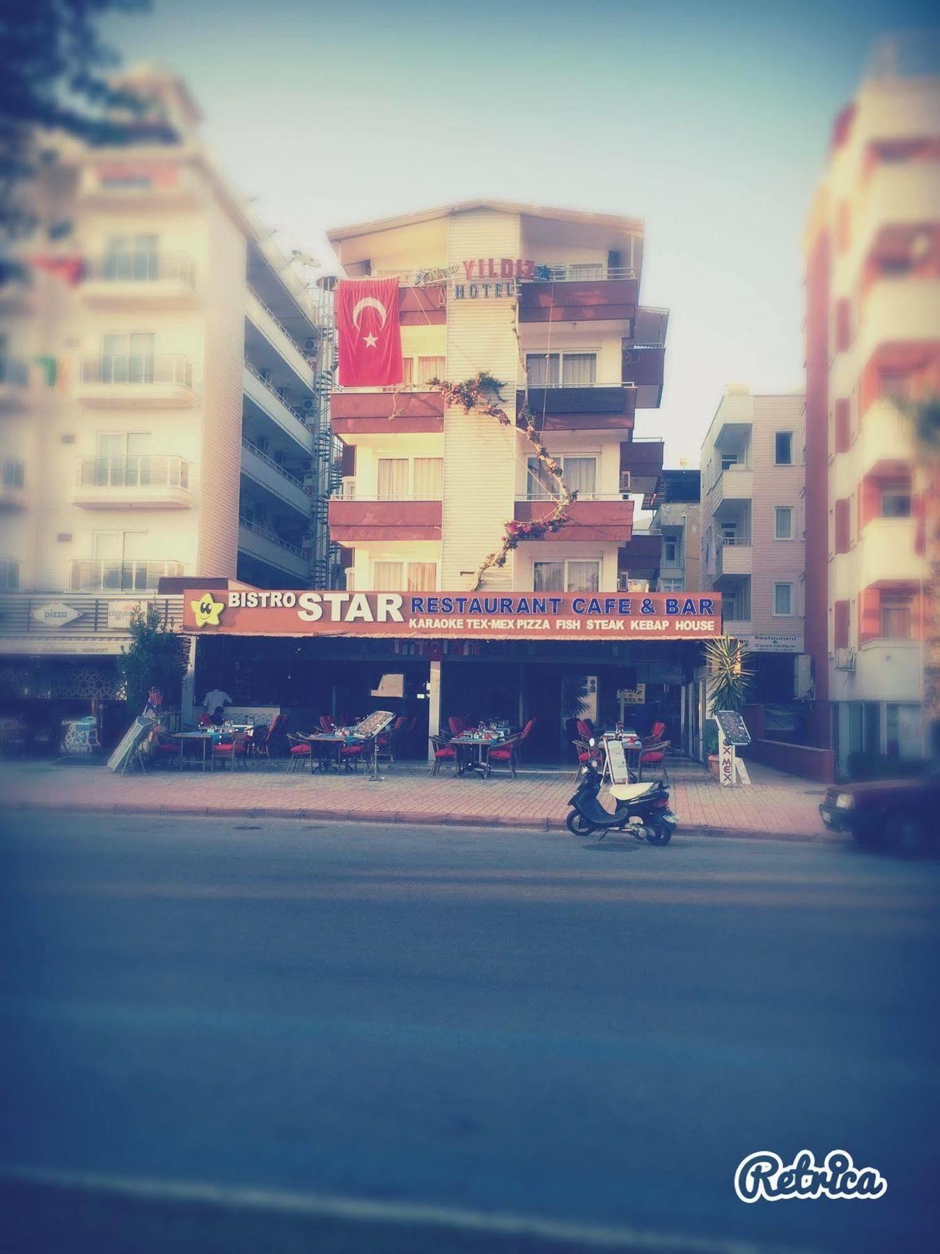 אלאניה Kleopatra Beach Yildiz Hotel מראה חיצוני תמונה